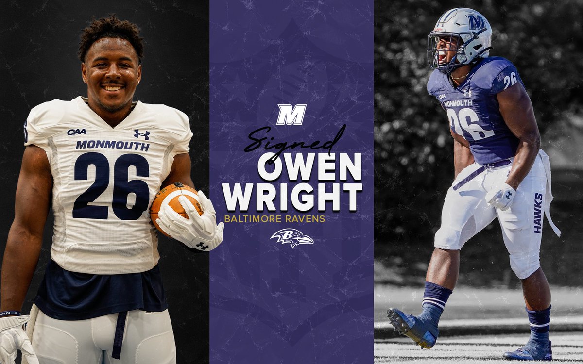 We’ve got a new favorite NFL Team!

Congratulations to Owen Wright on signing with the Ravens!

#HawksInThePros x <a href="/OwenWright_23/">🪓 B I G O 🪓</a>