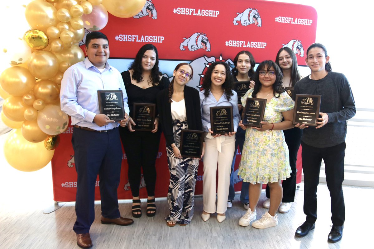 Congratulations on your graduation and hard work these last 4 years to our top 15 seniors! We’re so proud you all!! 🎓🎉  #TeamSISD #Top15 #CO23 <a href="/Socorro_HS1/">Ignacio Estorga, Ed.D</a> <a href="/CAlvarez_SEC/">SocorroECHS_Counselor</a> <a href="/AmandaRodulfo/">Amanda Rodulfo</a> <a href="/FArmendariz_SHS/">Dr. Fabiola Armendariz, DNP</a> <a href="/MSimental_SHS/">Mario Simental</a> <a href="/BNunezLAT_SHS/">Dr. Bernadette Nuñez, LAT EdD.</a> <a href="/Cnwihi_shs/">Christopher Nwihim</a> <a href="/ahalatyn_SHS/">Andrew Paul Halatyn</a>