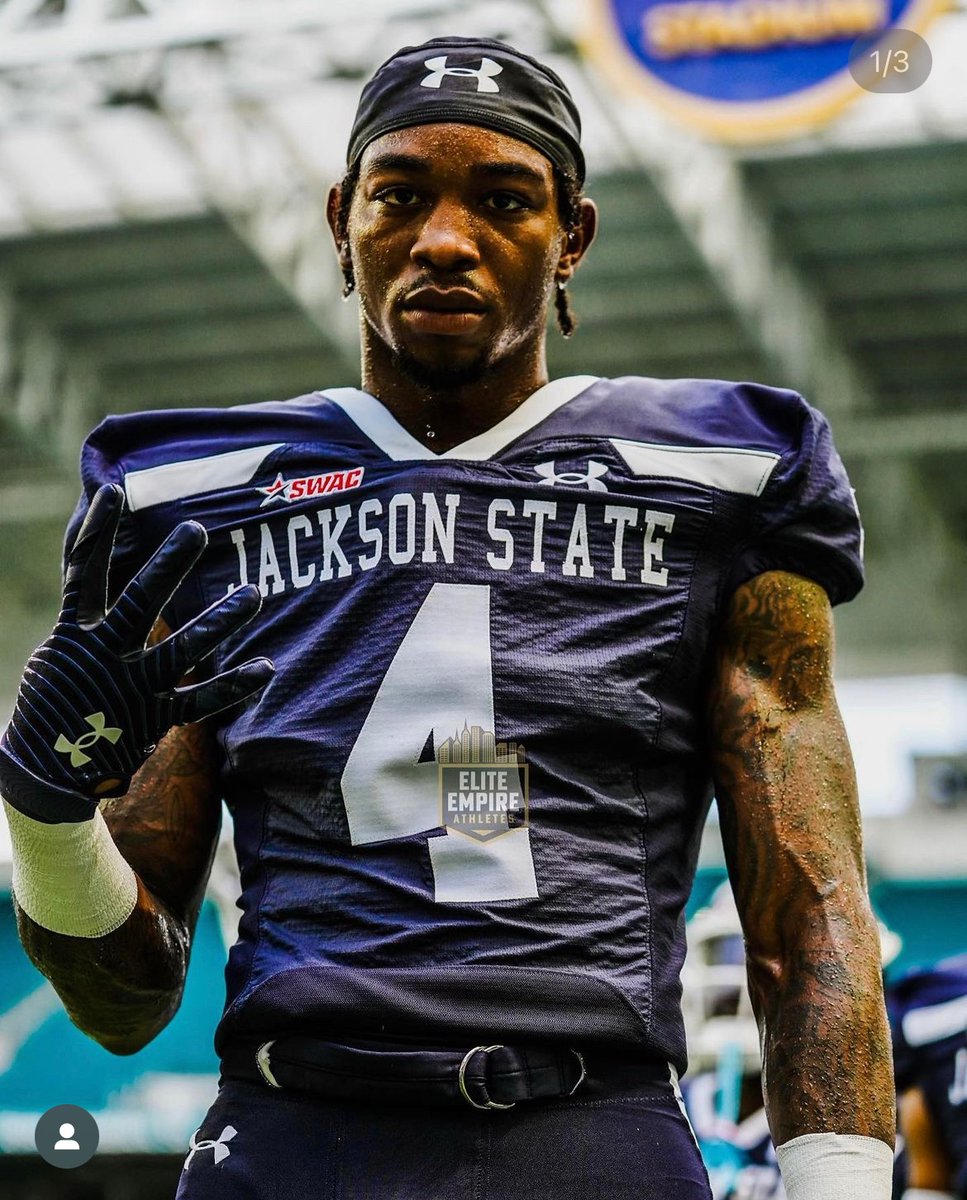 change7he68182's tweet photo. Coach Primes former player Dejahn Warren aka Nugget from JSU was selected by the Chicago Bears as a free agent . #refuseToBeDenied #NFL #DB #coachprime https://t.co/SUiYfTQAY0