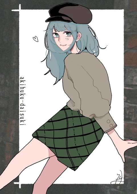 ファッションイラストとか見るの好きだからそういうの描きたい〜 の再掲
