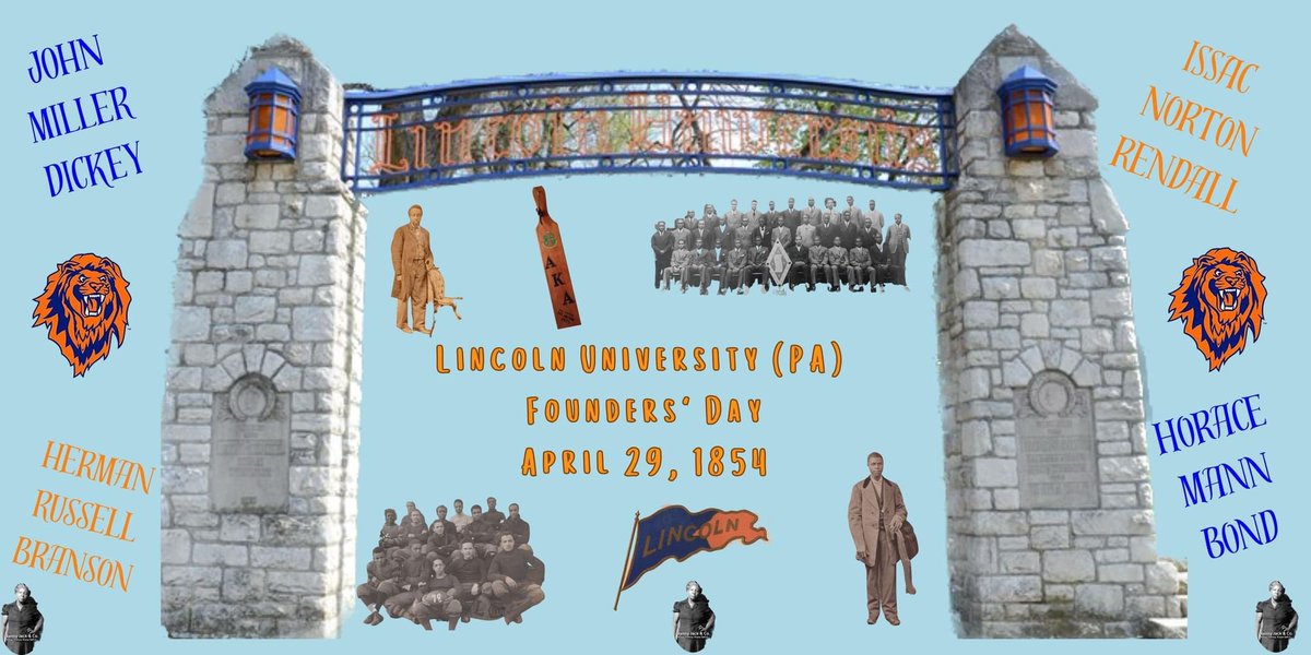 philipjmerrill's tweet photo. #LincolnUniversityPAFoundersDay- April 29, 1854
#HBCU
#HBCUCollectedTreasures
#BlackHistoryisEverywhere
#NegroHistoryDetective
#ArtifactualJourney
#AfroLiteracy

"The night is far spent, the day is at hand. " (Romans 13:12) https://t.co/2gzHa0N97I