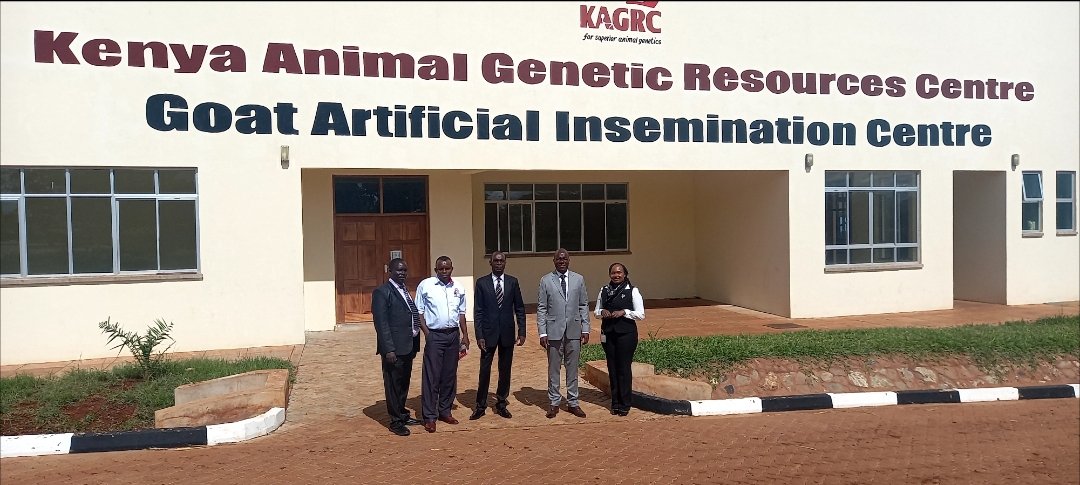 WambuguRoselyne's tweet photo. #Learningvisit On 14th April,2023 @KAGRC_KE was privileged to host the Vice Chancellor #Bindura University of Science Education and his assistant. Bindura University of Science Education is home to the national goat genetics improvement and Artificial Insemination (A.I) project. https://t.co/dc26HJyX3H