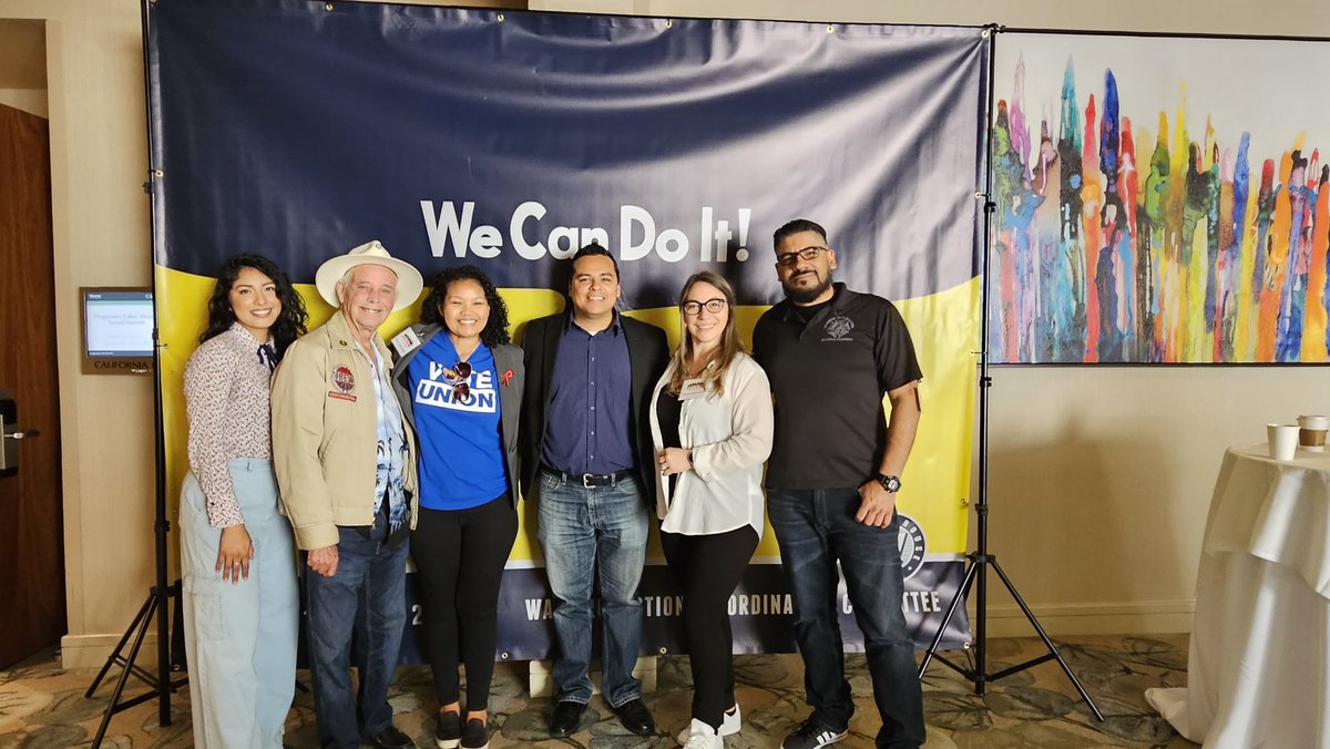 Our @IATSE members setting up the stage and working the #PLASummit2023. Shout out to all the #stagehands that make these great events happen and a special shout out to Ed Figueroa for representing us proudly on a panel. #IAsolidarity #1U @SDLaborCouncil @SD_BldgTrades