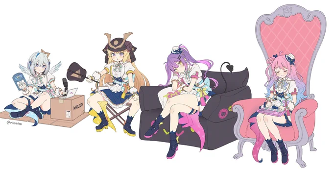 ささやかな祈りは 光〜   #かなたーと #つのまきあーと #TOWART #ルーナート