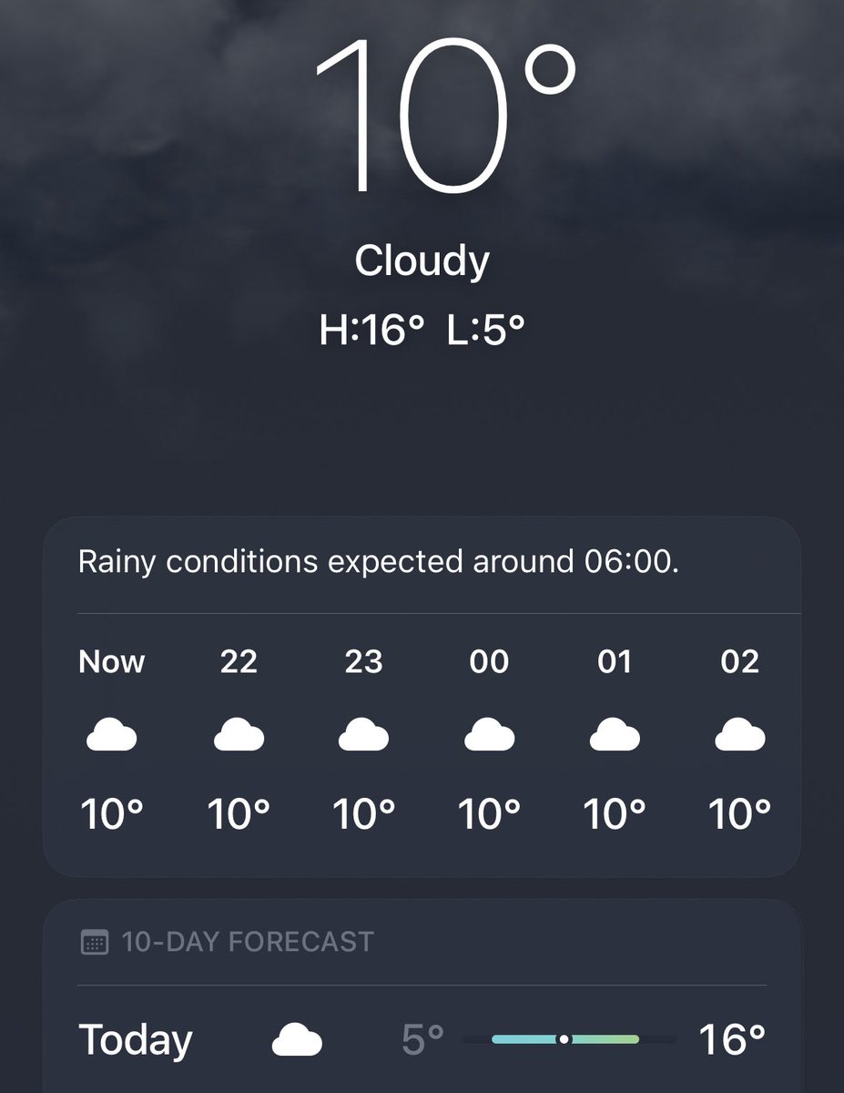 Apple Weather is a joke. Its been raining for half a day now 😤 it’s not even remotely accurate about the ONGOING CONDITION, forget predicting