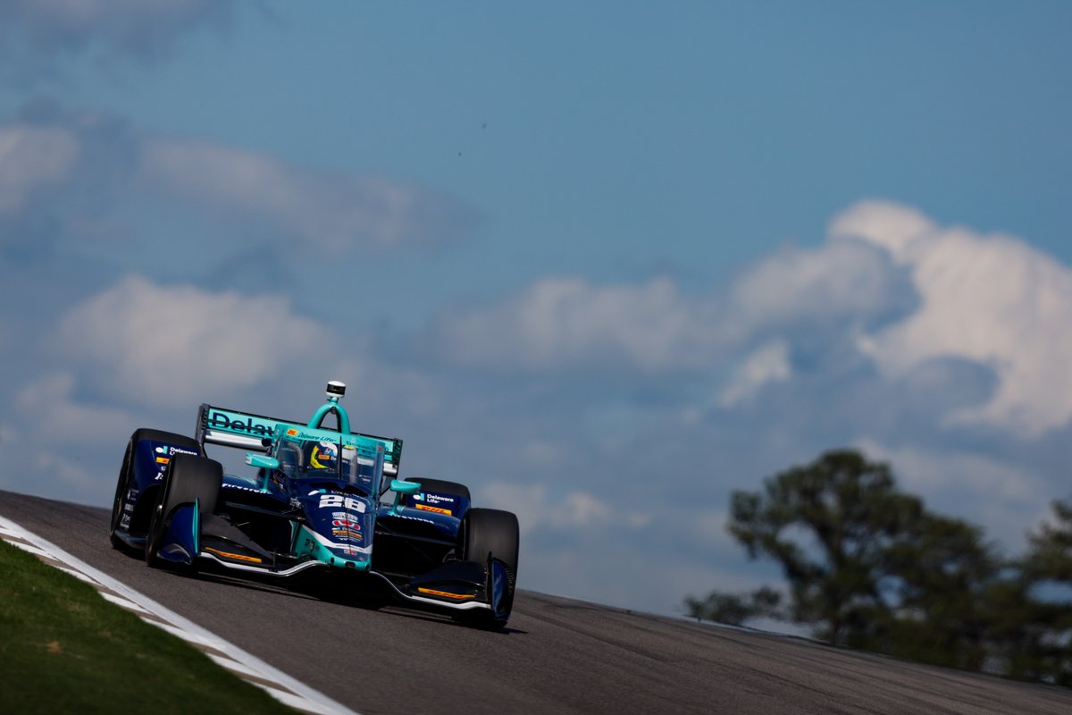 IndyCar's tweet photo. .@RGrosjean is on top after round two. It’s time for the #FirestoneFast6.
Here are the drivers advancing:
1. @RGrosjean
2. @PatricioOWard
3. @smclaughlin93
4. @AlexPalou
5. @lundgaardoff
6. @scottdixon9
#INDYCAR // #INDYBHM https://t.co/FuGBPB6FP6