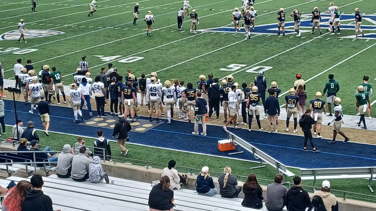 ZipsChem's tweet photo. Nice to be at the @ZipsFB spring game seeing some past students like @hestey23 @AlexRobo01 @AndrewBehm5 @_seanconroy8 working hard for a great season come this fall https://t.co/jPtY5NXePN