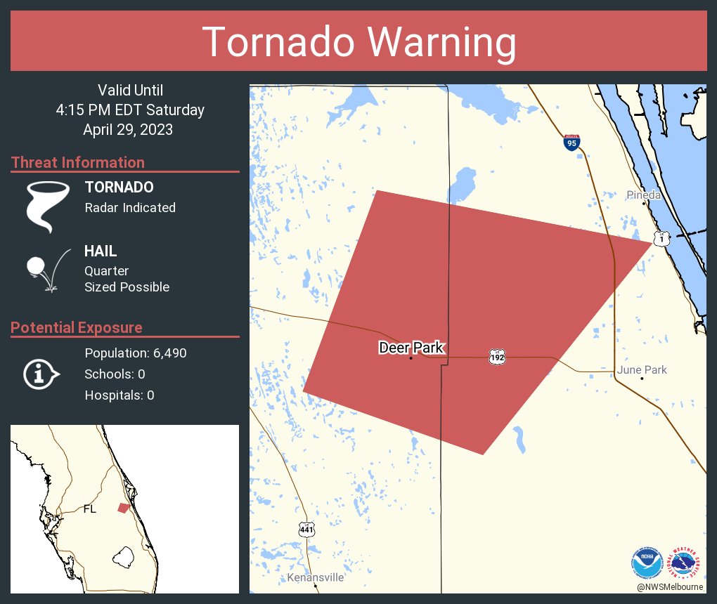NWS Melbourne on Twitter quot Tornado - Fu6Bj 1agAApV A