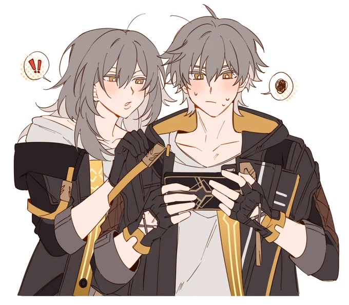 they r intense gamers #HonkaiStarRail