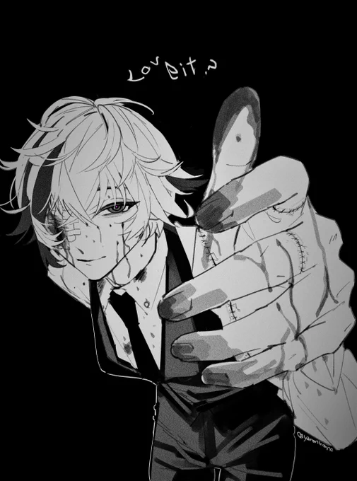 💜it?曲パロ ⚠️血