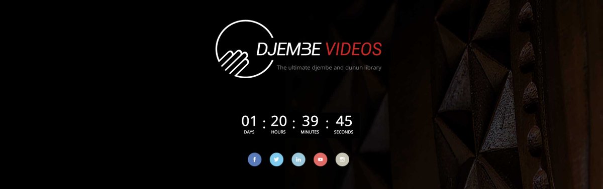 Djembe_Videos's tweet photo. ► Only 2 days left!
► On May 1st, 18:00 (UTC+01:00), be ready to discover the ultimate djembe and dunun library: https://t.co/6HKa4qz2gV
► We’ll start with 141 videos and 83 score pages.
► Upcoming are 2000+ videos for more than 100 Malinke rhythms.
#djembe #drums https://t.co/6ECj1YcxTY
