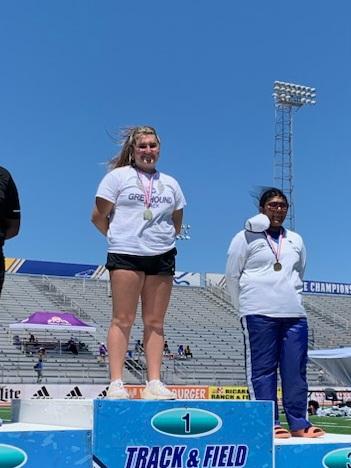 LeechStan's tweet photo. Congratulations to Tori Adams on her Regional Championship in the Shot Put! https://t.co/51U4HXn1VH