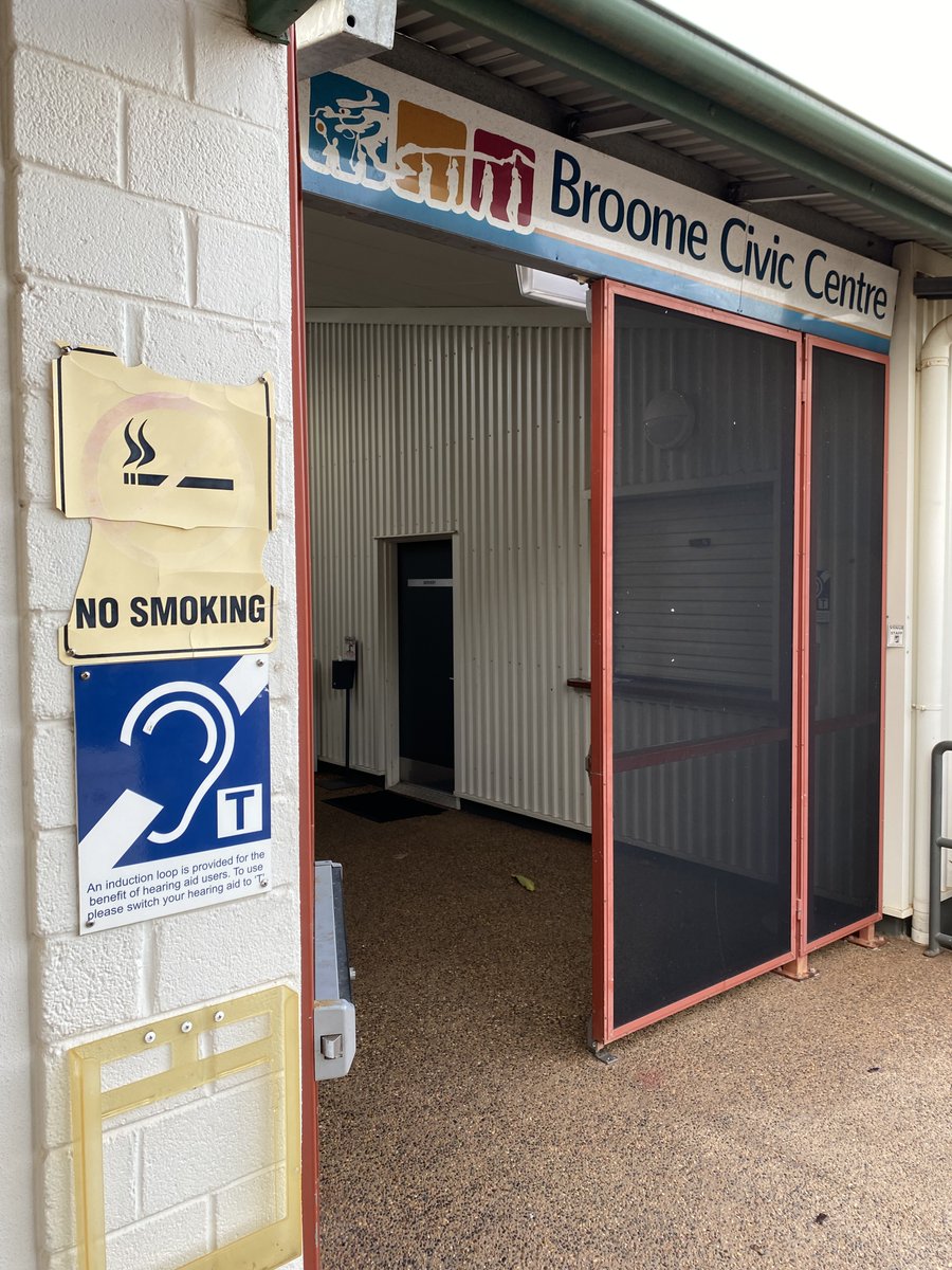 Yes! There is even a #hearingloop at the Broome Civic Center in the Kimberley region of western Australia.  <a href="/GITHL1/">Get In the Hearing Loop</a> <a href="/Hearing_aus/">Hearing Australia</a> <a href="/ampetronic/">Ampetronic</a> @ihlma_org