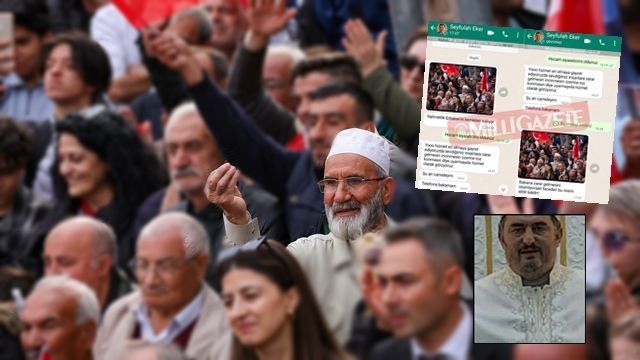 4169Ahmed's tweet photo. Saadet Partili'yi tehdit eden memur hakkında gelişme! Samimiyet sınavı
Nevşehir'de Millet İttifakı'nın mitingine katılan Saadet Partili Ahmet Yılmaz, oğluna atılan mesajla tehdit edilmişti. Yılmaz'ı tehdit eden memur Seyfullah Eker hakkında idari soruşturma başlatıldı. https://t.co/2VSuIQYTbi