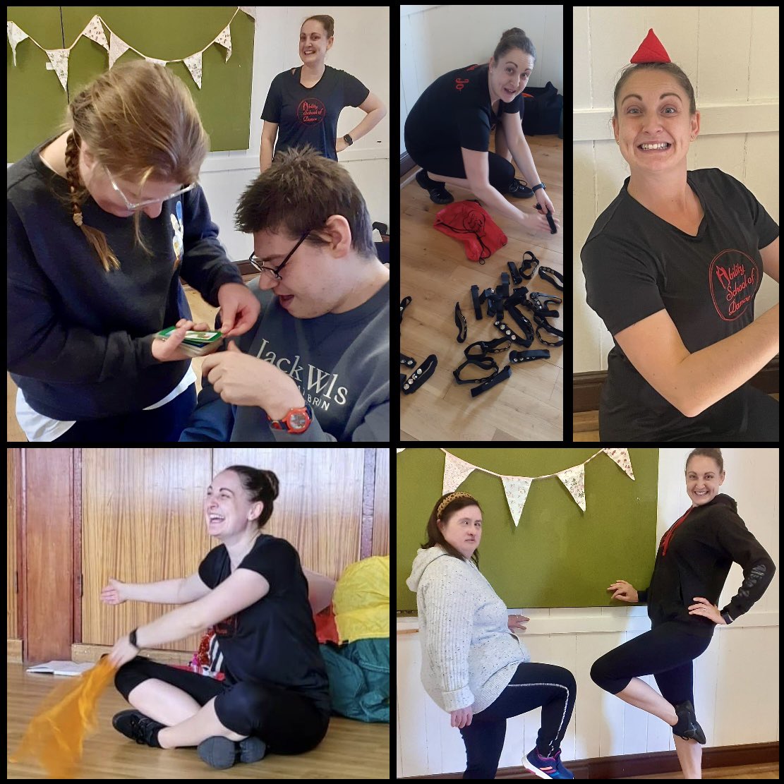 4) Teamwork in Autism Movement Therapy 🙌
5) The many faces of Miss Jo at @Indigoopportun1 ✨
#AbilitySchoolofDance #InternationalDanceDay #Dance #DanceClass #InclusiveDance #AccessibleDance #AdditionalNeeds #Disabled #DisabledDance #Disability #AutismMovementTherapy