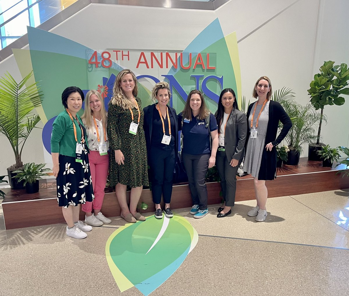 FayeAri's tweet photo. Feeling rejuvinated! 

Congratulations to all podium and poster presenters at this year’s #ONSCongress especially to the MSK Clinical Nurse Specialists team! #CNSs Strong work! 👏

@oncologynursing @MSKCancerCenter https://t.co/n10SKw9b2a