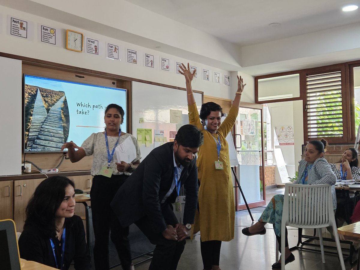 maheragoel28's tweet photo. Leading learning at the #IB regional workshops at @gaudiumschool with a bunch of agentic participants all set to implement the PYP #IBAPAC #pypchat #PYPconnectEd https://t.co/Zeq5BoBBUJ