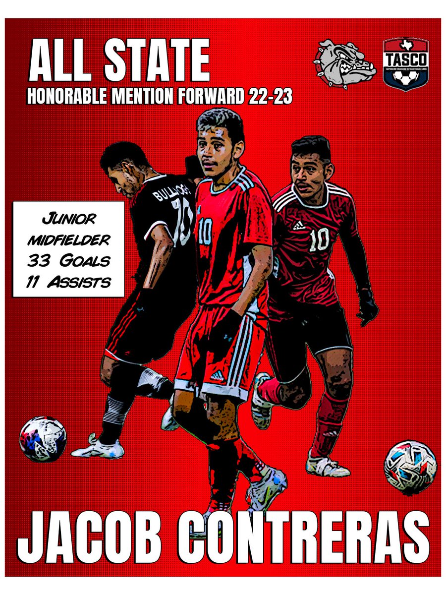 Congratulations to these player for receiving all state honors it was truly deserved! We are very excited to see how our team performs next year! 
#Kilgore #Bulldogs #Soccer
