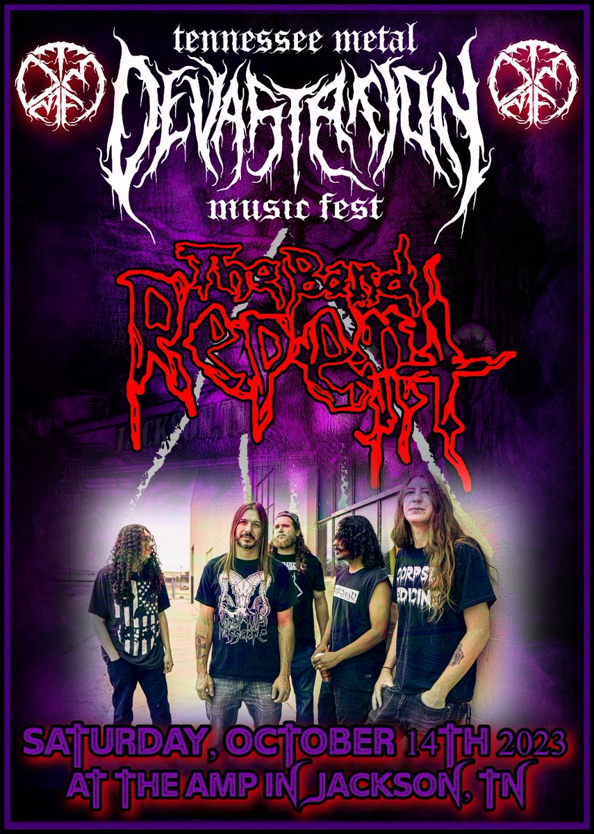 Banshee Entertainment (@richardtilley74) on Twitter photo <a href="/thebandrepent/">The Band Repent</a> Will Be Performing At This Year's #TennesseeMetalDevastationMusicFest 2023!
News Link:
facebook.com/permalink.php?…
<a href="/ZachMoonshine/">Zach Moonshine</a> #thebandrepent #metal #festival <a href="/thebandrepent/">The Band Repent</a> Will Be Performing At This Year's #TennesseeMetalDevastationMusicFest 2023!
News Link:
facebook.com/permalink.php?…
<a href="/ZachMoonshine/">Zach Moonshine</a> #thebandrepent #metal #festival