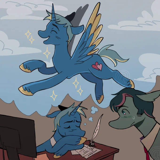 the people's princess!  #digitalart #succession #mylittlepony #tomwambsgans