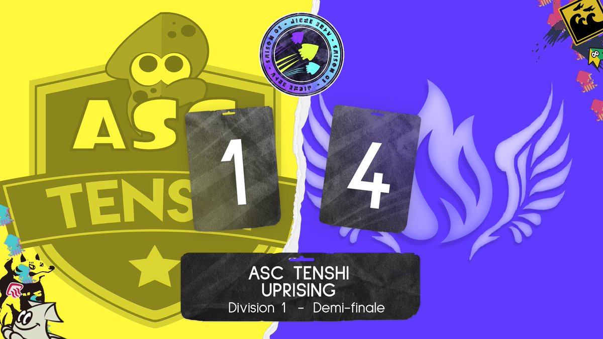 Uprising se qualifie pour la Grande Finale de la #LigueEBTV 🏆💪

On connaîtra l'autre finaliste demain à 21h30 avec le match entre Squidding Good et Penguin!
📺 youtube.com/watch?v=cPCpQK…

Un grand bravo à ASC Tenshi qui a réalisé une saison magnifique pour sa première en D1 👏👏👏