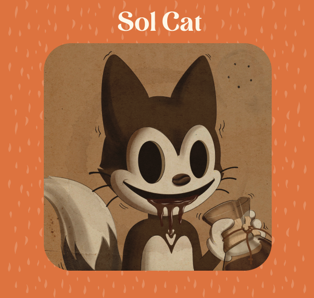 RaposaCoffeeCo's tweet photo. Leaving this here before reveal

@The_SolCat went crazy on this 1/1 🤯 https://t.co/PK2DBuGDXO