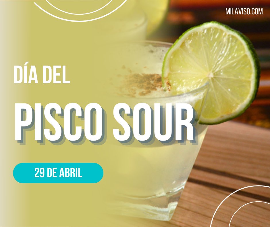 milaviso's tweet photo. Hoy se celebra el día del Pisco Sour!
#pisco #piscosour #diadelpiscosour https://t.co/smbnZowjZX