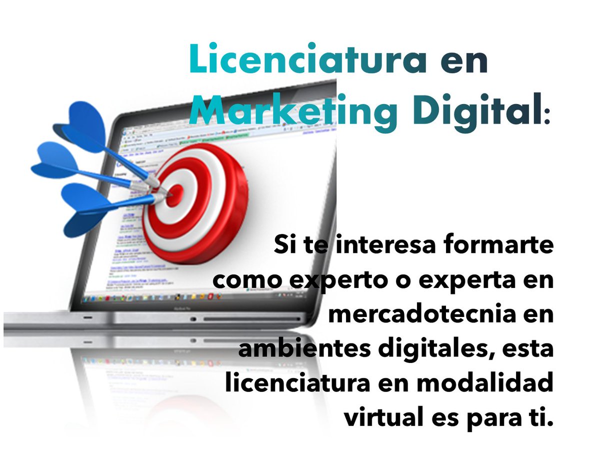 MiEducEL's tweet photo. Licenciatura en Marketing Digital: si te interesa formarte como experto o experta en mercadotecnia en ambientes digitales, esta licenciatura en modalidad virtual es para ti

https://t.co/AY0kruqjEV https://t.co/KmFdaXR55y