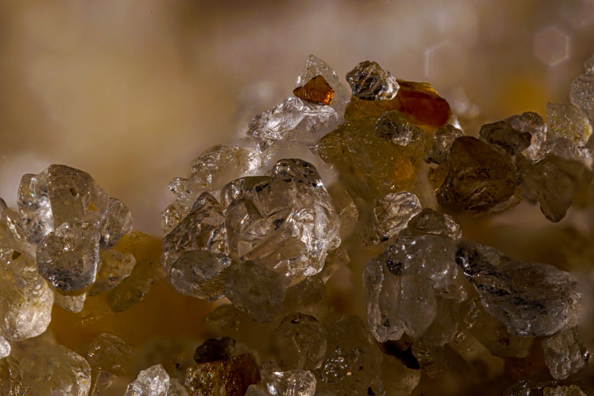 Grains of sand from Jones Beach on Long Island