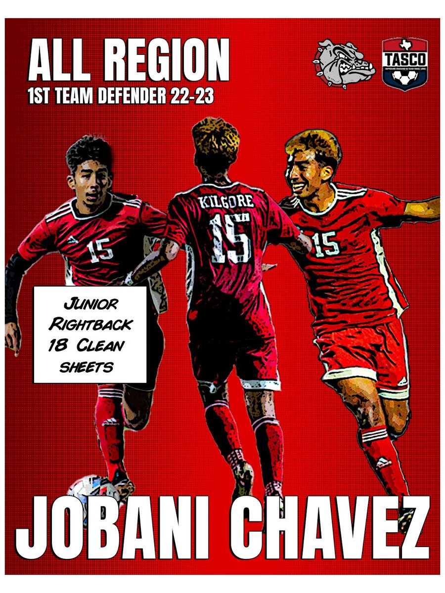 Honored to have received 1st team all region!! To a great season hoping to improve and do even better next year.