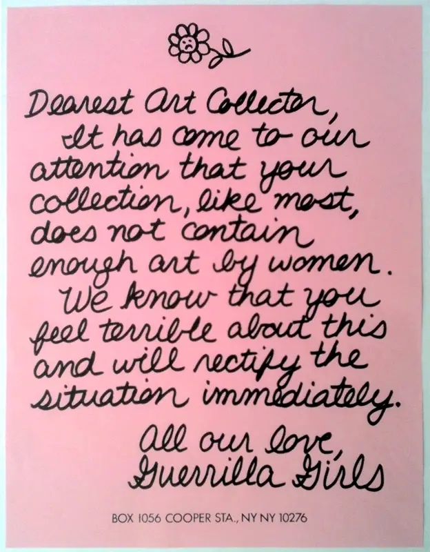 Guerrilla Girls Posters in the 1980s - The Art Of Shaming The System - Flashbak buff.ly/3NoQWUT