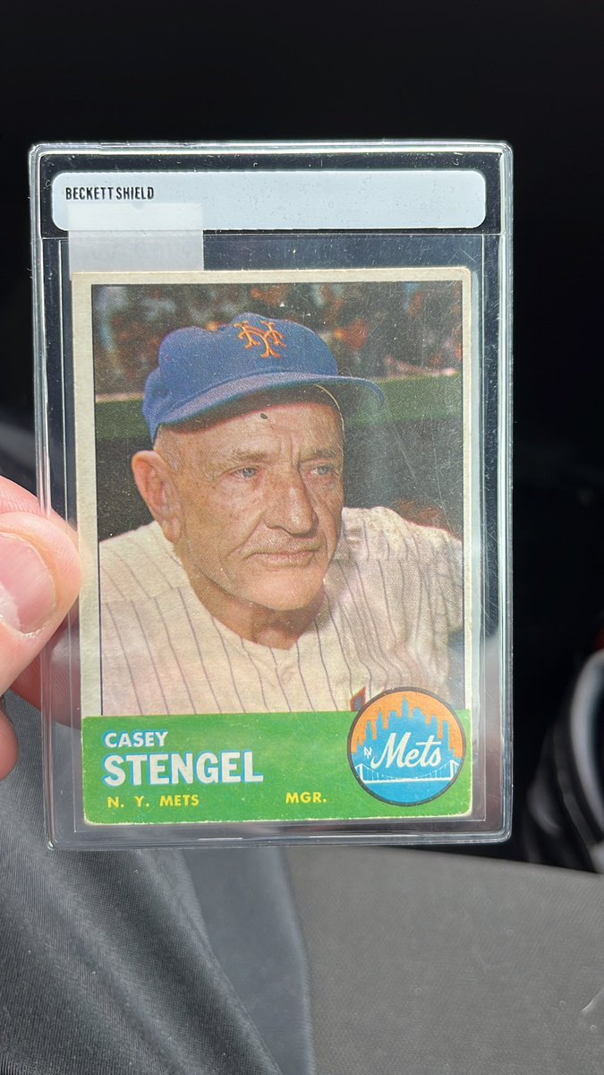 Todays score! #lgm #lfgm #CaseyStengel #mets