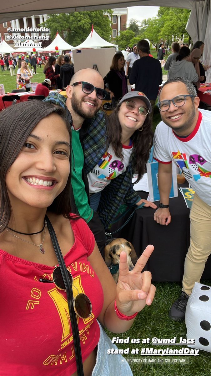 #MarylandDay 
<a href="/lacsUMD/">LACS</a>