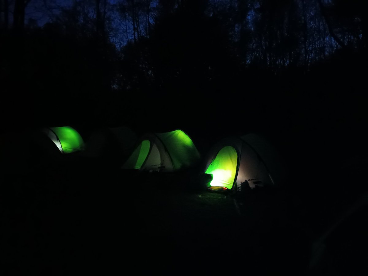 Getting settled in as the light goes. Getting some rest in before another challenging day tomorrow.