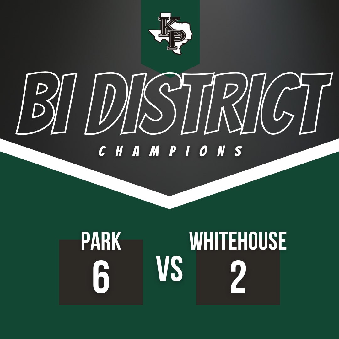 OH HOW SWEEP IT IS! Your Panthers are Bi-District Champs after defeating Whitehouse in 2 games! #NeverSatisfied #1-0 <a href="/HumbleISD_KPHS/">Kingwood Park HS</a> <a href="/KPARKmedia/">KP Media</a>