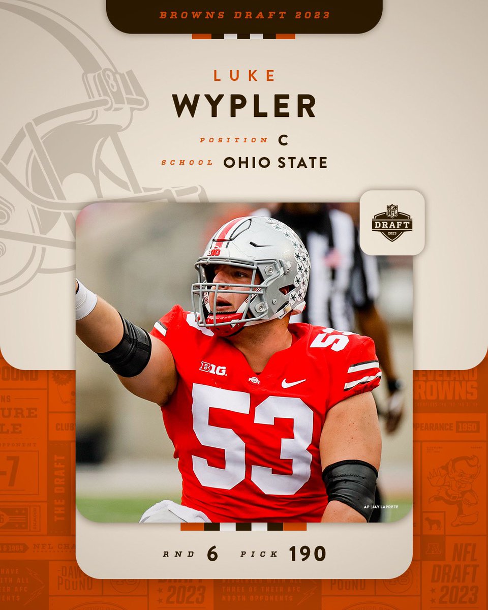 going with another big Buckeye

#NFLDraft | #DawgPound