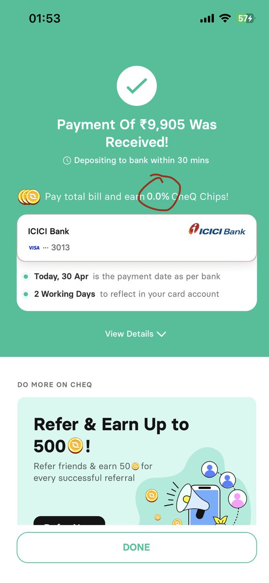 shvm_singhal's tweet photo. ⁦@CheQ_One hire a QA guys!!! Tired of your bugs,, also why didnt i get any cheq coins https://t.co/DMT5o9o6bB