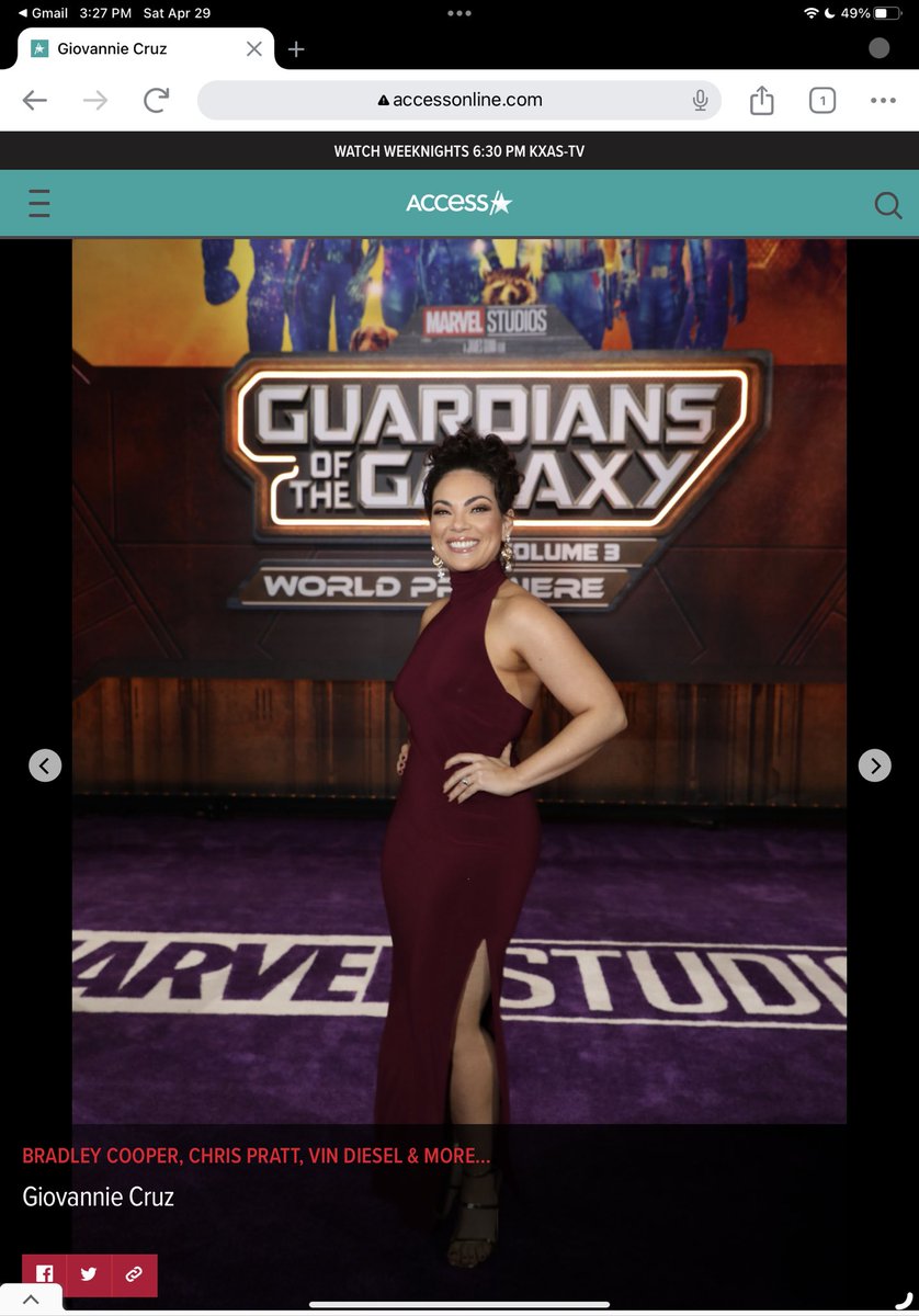 SQUEEEE!! #GuardiansOfTheGalaxyVol3 “Bradley Cooper Chris Pratt Vin Diesel More Join Guardians Of The Galaxy Vol 3 World Premiere” <a href="/Marvel/">Marvel Entertainment</a> <a href="/Guardians/">Guardians of the Galaxy</a> #Latina in #hollywoodnews accessonline.com