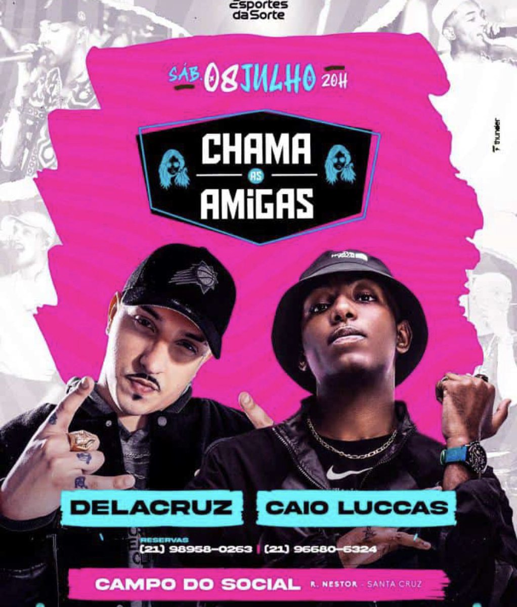 FeliphFsete's tweet image. Não perco @delaoriginal nemmmm fodeeendooo!!