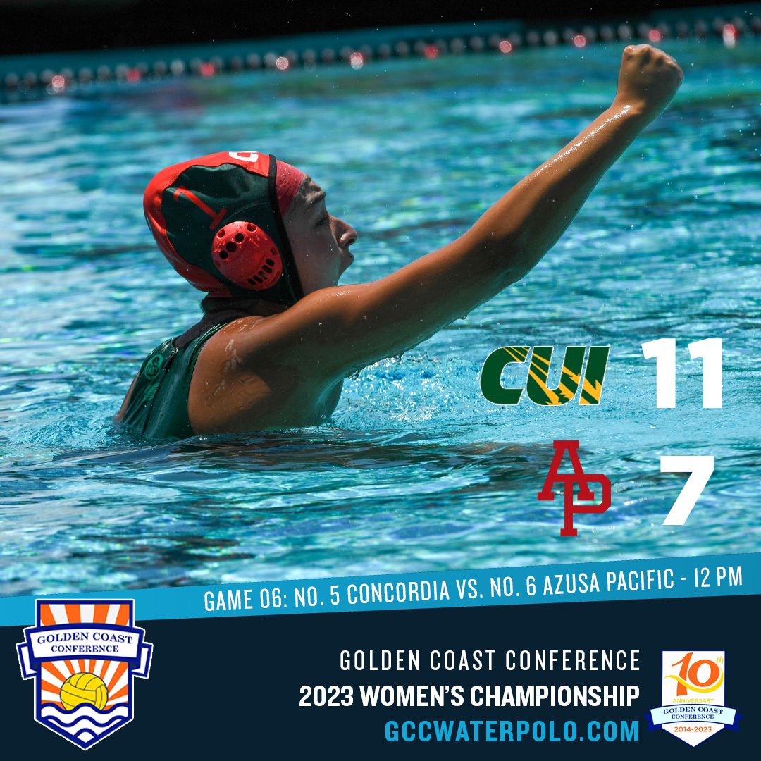#GCCWaterPolo Recap: <a href="/cuiwwp/">cuiwwp</a> earned their best finish since joining the GCC, thanks to 11-7 win over <a href="/APUCougars/">APUCougars</a> in the fifth place game... gccwaterpolo.com/news/2023/4/29… #NCAAWaterPolo