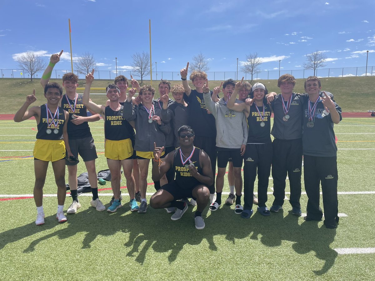 Boys T&amp;F Metro League Champions! Congratulations - we are proud of you!! #GoMiners