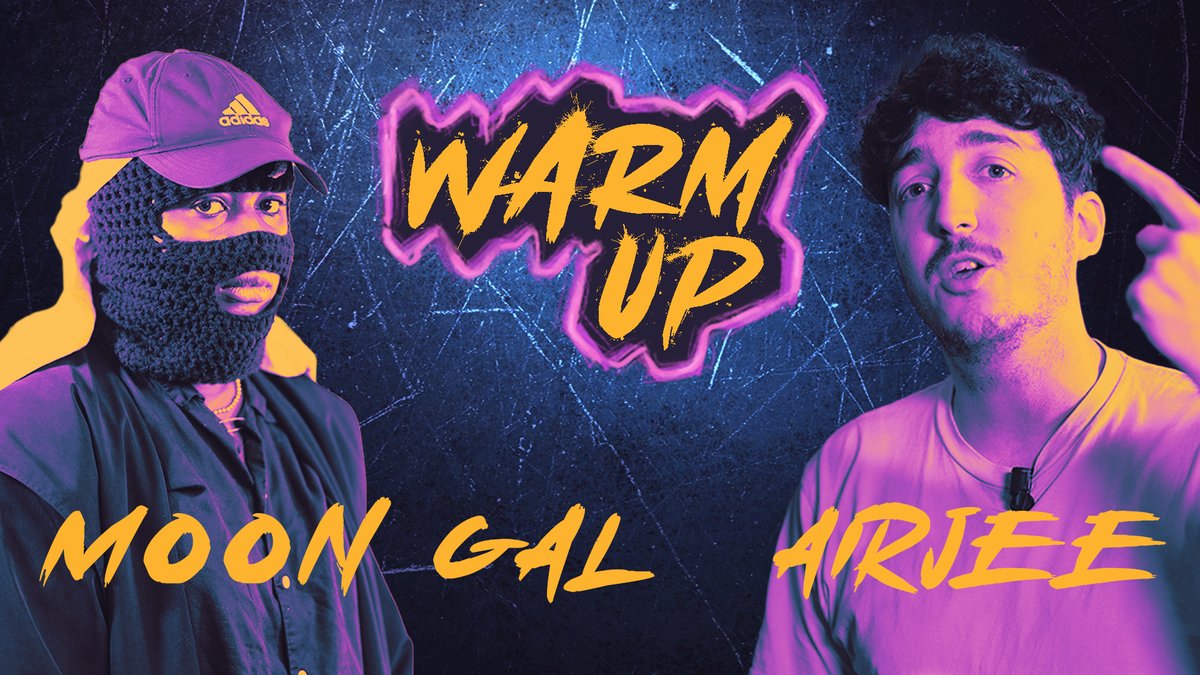 GenreHistorique's tweet photo. Warm Up #4 : Moon Gal 🆚 Airjee
Qui gagne le battle selon vous ? C'est quoi votre ligne préférée ? Donnez nous votre avis en commentaire.
📺 https://t.co/o3Bjuo6kfb
🟣⚫️🟡
#rc #rapcontenders #warmup #battlerap #genrehistorique #wu4 https://t.co/wHKKjBQ22g