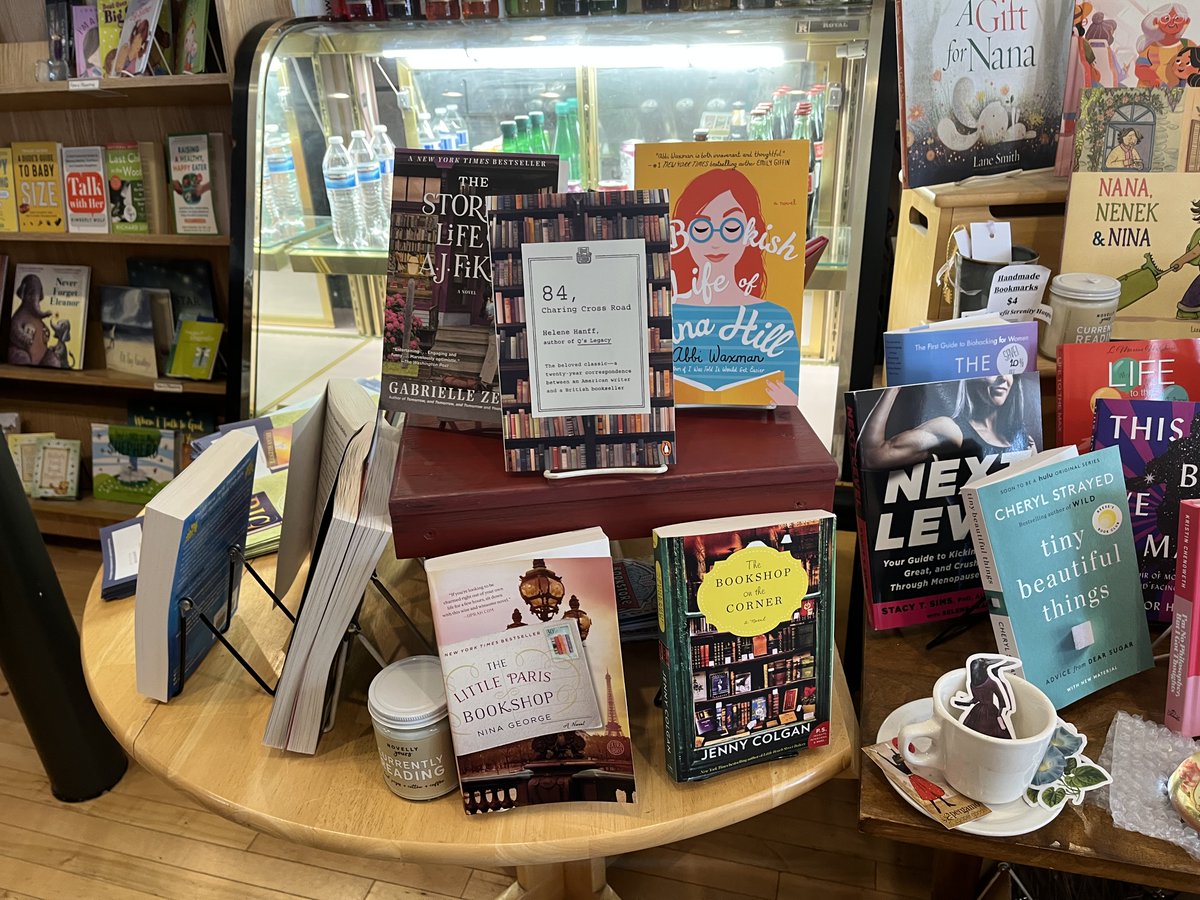 booksonfirst's tweet photo. Read any good books about us lately? Come in &amp; celebrate  #IndependentBookstoreDay with discounts and an entry for each non-cafe purchase >$5 to win a gift cert.  Unless you're on a road trip! @Bookshop_Org  offers free shipping ALL weekend. https://t.co/4Ev0s3zBs9 https://t.co/tw7tOOalWJ