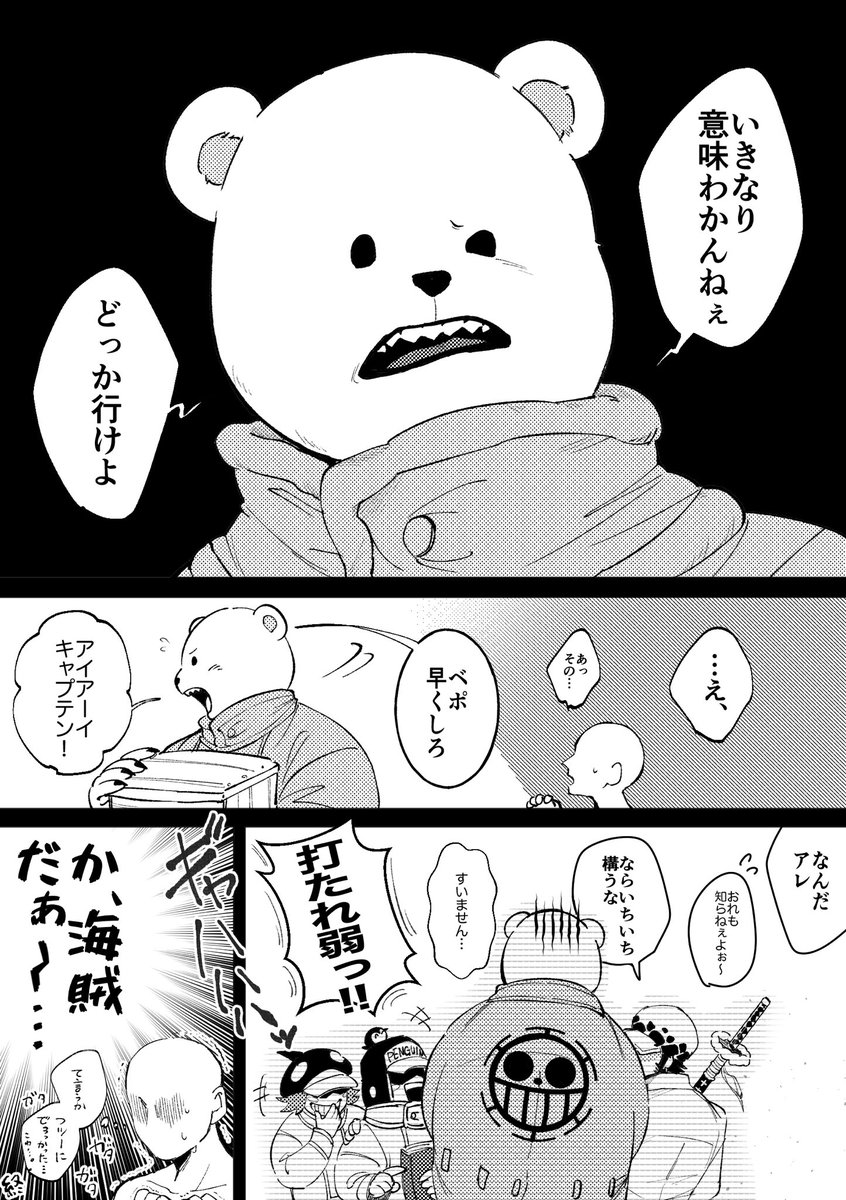 ハートの海賊団NO.2 航海士兼戦闘員 ミンク族 22歳  "海賊歴 10年"