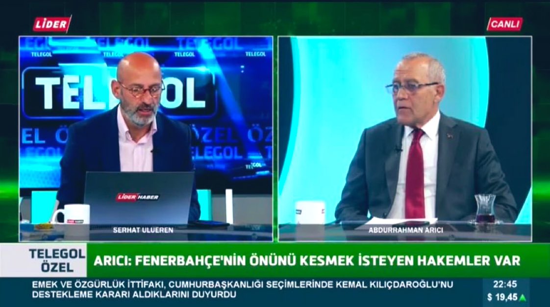 FFTVofficial's tweet photo. 🗣️ Eski Hakemler ve Gözlemciler Derneği Başkanı Abdurrahman Arıcı 

“Fenerbahçe’nin önünü kesmek isteyen hakemler var.” 

#ÇifteStandartVAR https://t.co/k7QSYDfQuq