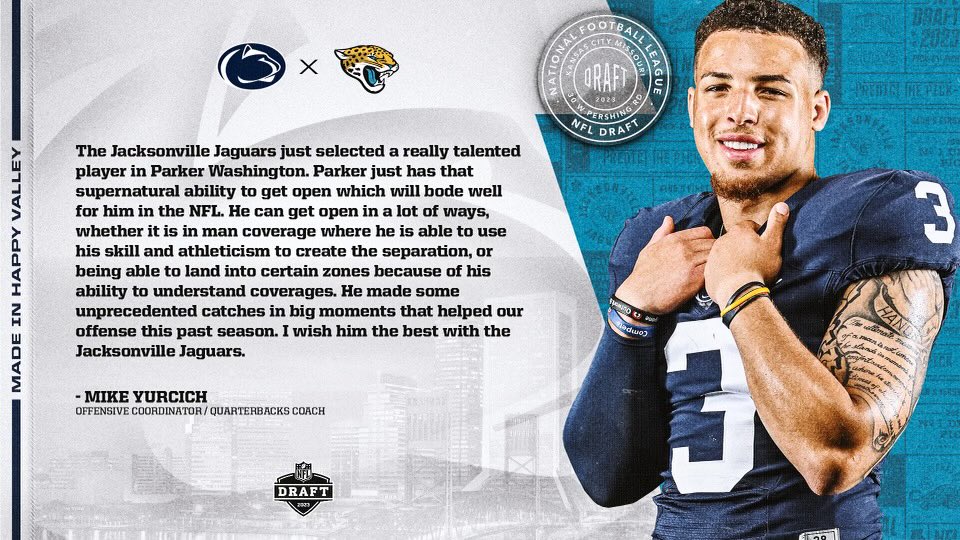 ⁦Jags got a steal on this one! Congrats, ⁦@cpw_3⁩! #WeAre