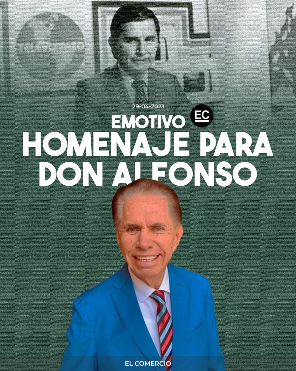 elcomerciocom's tweet photo. #Video | Los últimos días de Alfonso Espinosa de los Monteros como presentador de TV se viven con mucha nostalgia » https://t.co/i2f7UtkwAV https://t.co/2FEIu2Xs0O