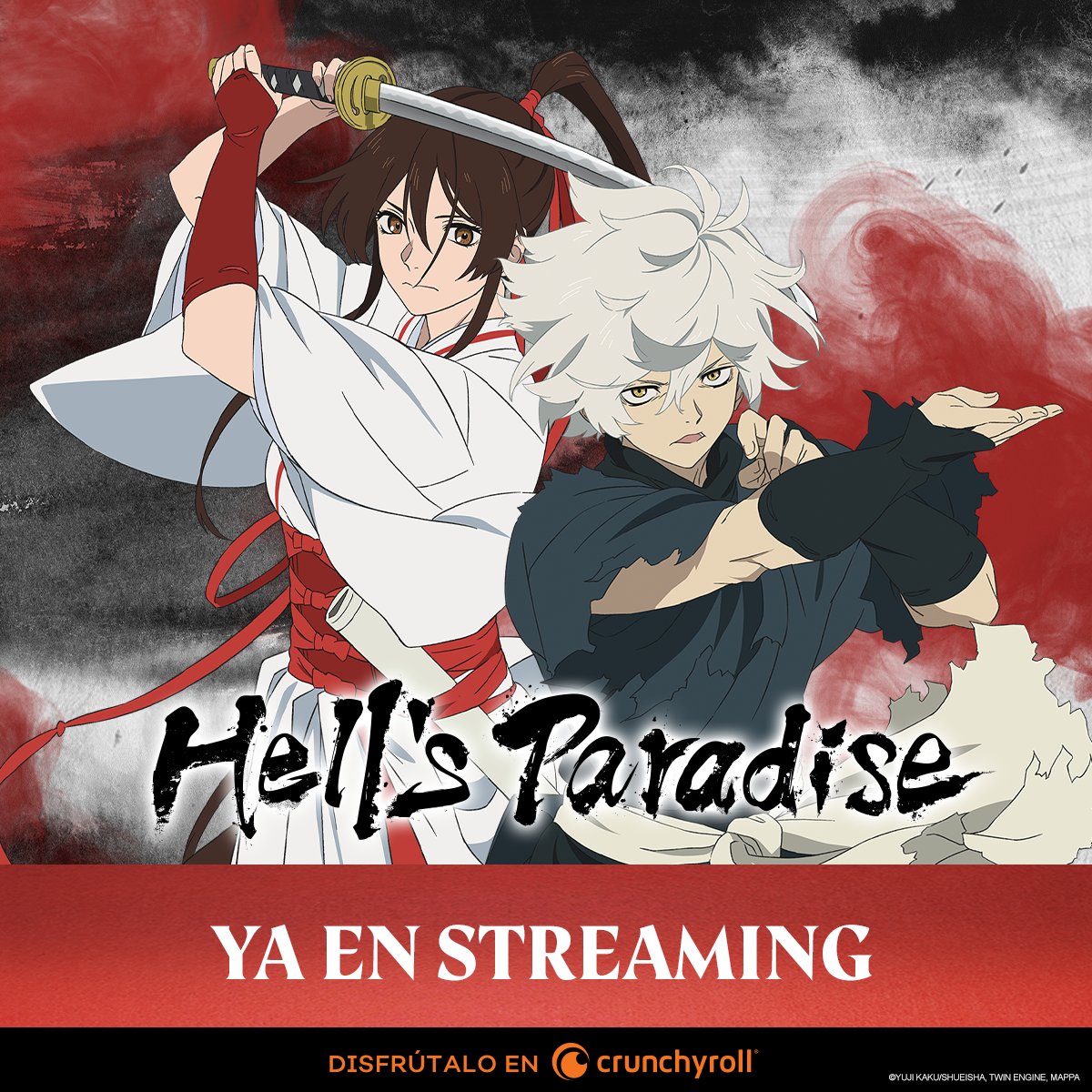 Rapadubla on X: O primeiro episódio dublado de Hell's Paradise: Jigokuraku  já está disponível na Crunchyroll! [1/2]  / X