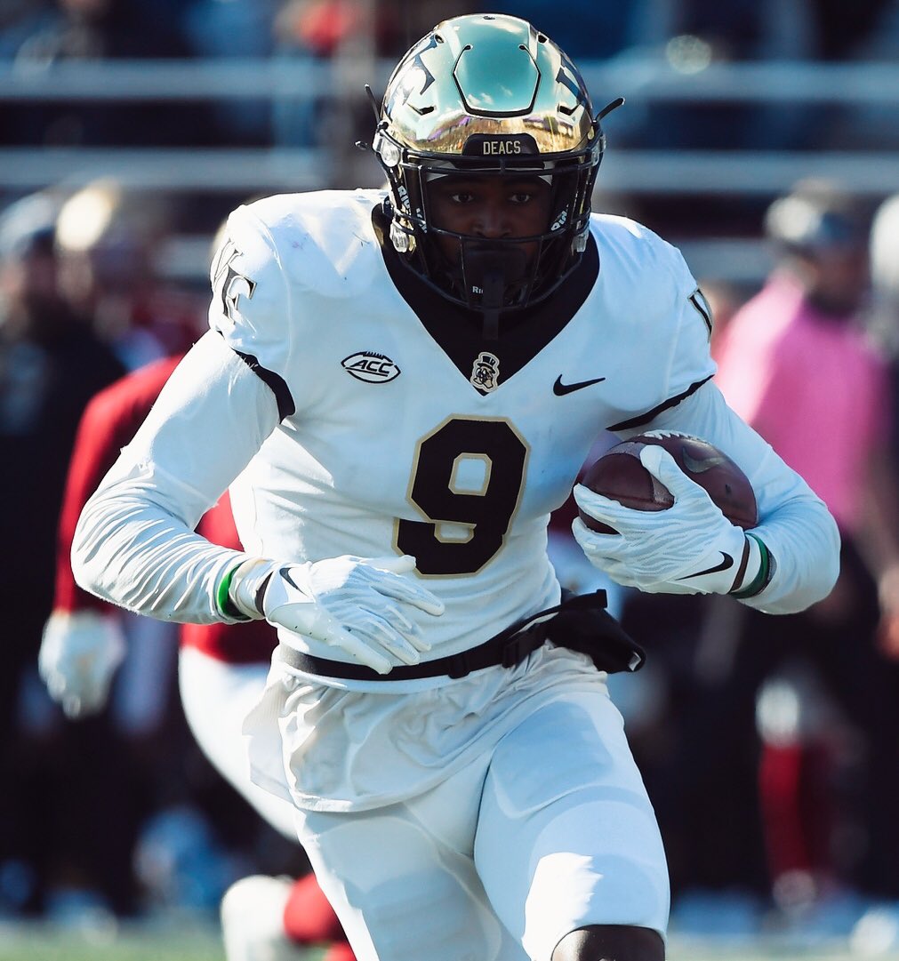 New Orleans selects Wake Forest WR A.T. Perry 195th overall

⚜️ 26 TDs since 2021 (Most by any Power 5 WR)