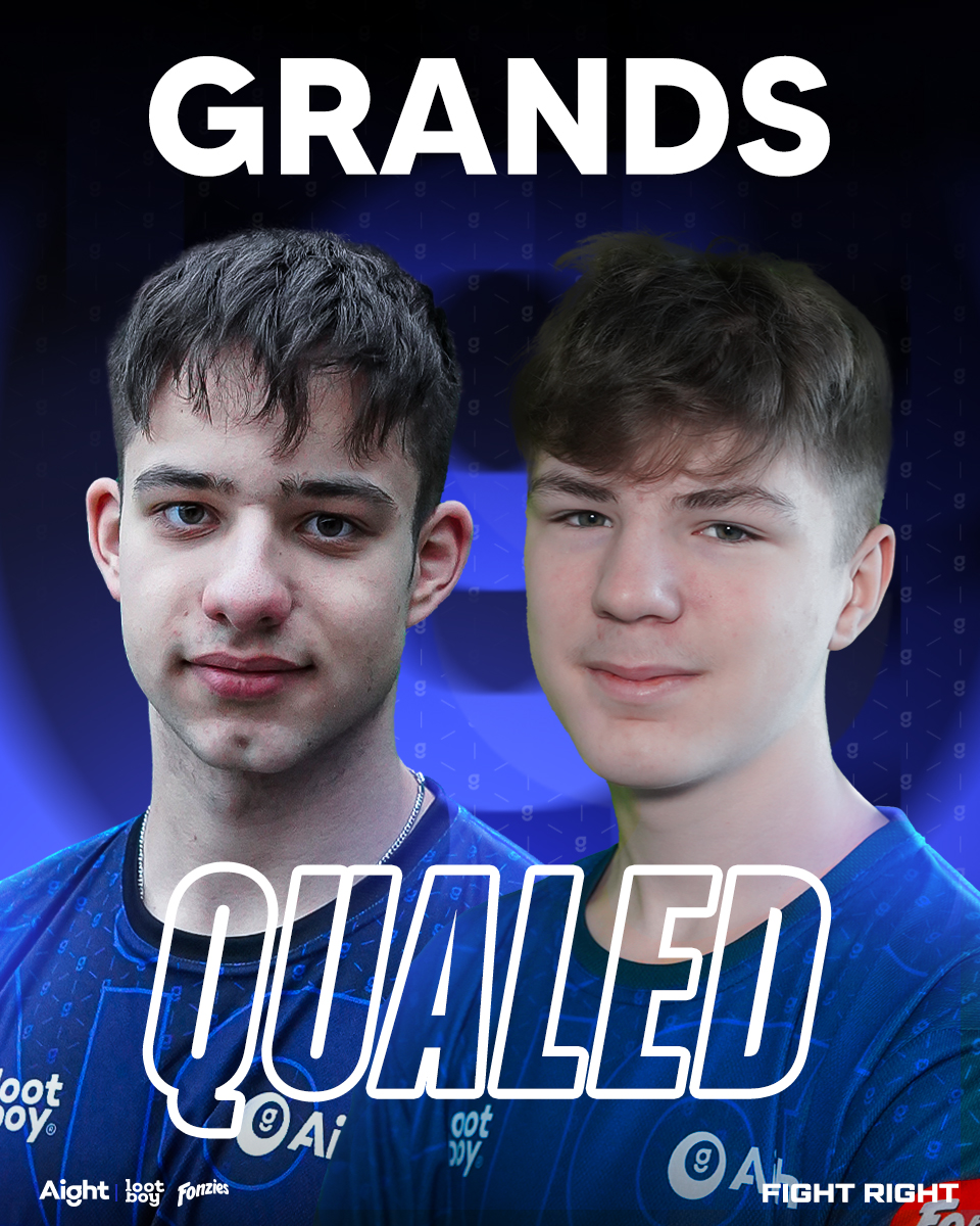 FNCS GRANDFINAL! 🤩

Directly qualified for the Grandfinal are <a href="/HijoeFN/">Aight Hijoe</a> &amp; <a href="/FlickzyV2/">Flickzy</a> with their Duo mates. Congratulations to them! 

Through the heats <a href="/xKylieFn/">Aight kylie</a>, <a href="/RobbanFN/">Robbabkebab 7 8 14</a> &amp; <a href="/TrexerFN/">Trexer</a> will also qualify! 😎

#FightRight